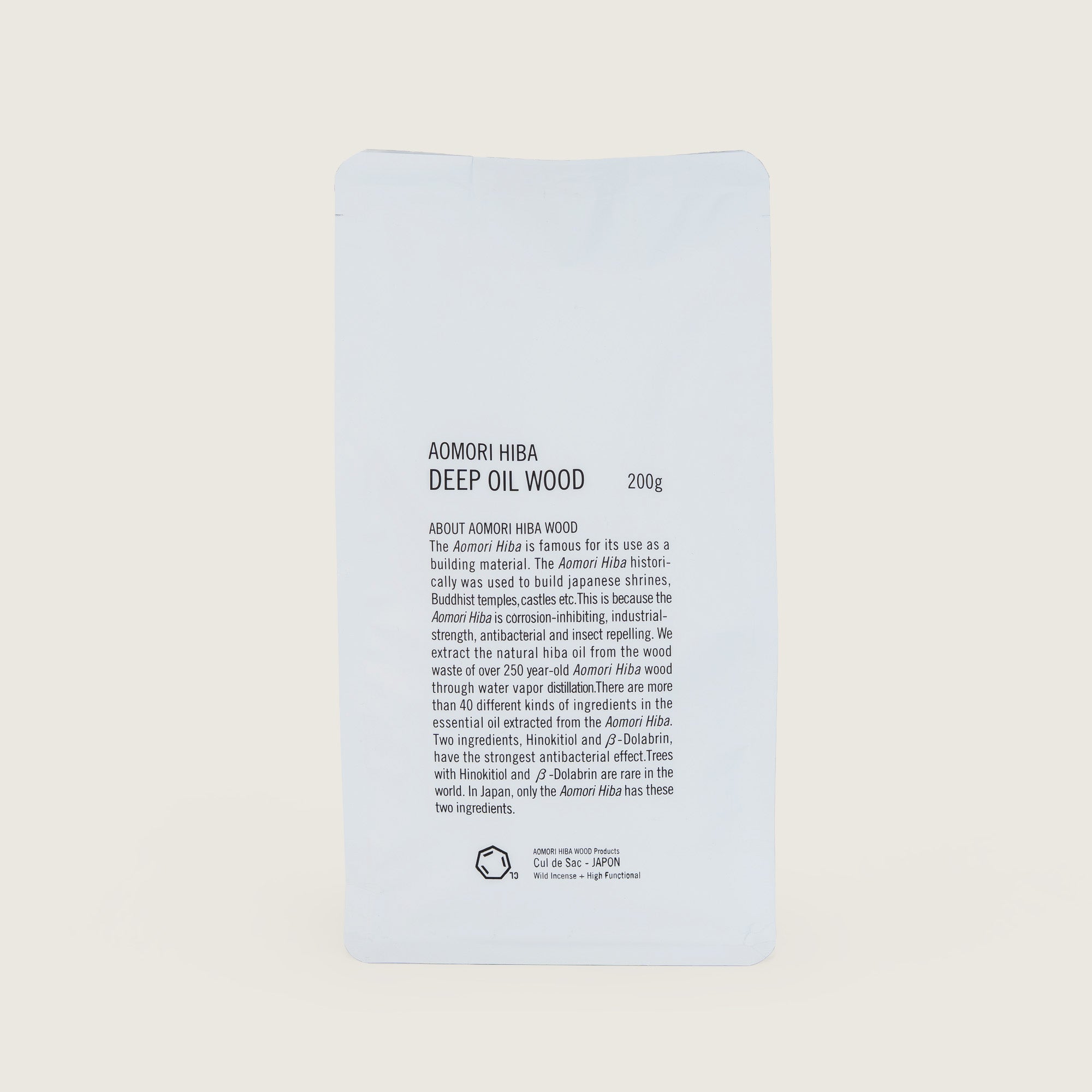 Aomori Hiba Deep Oil Wood Incense