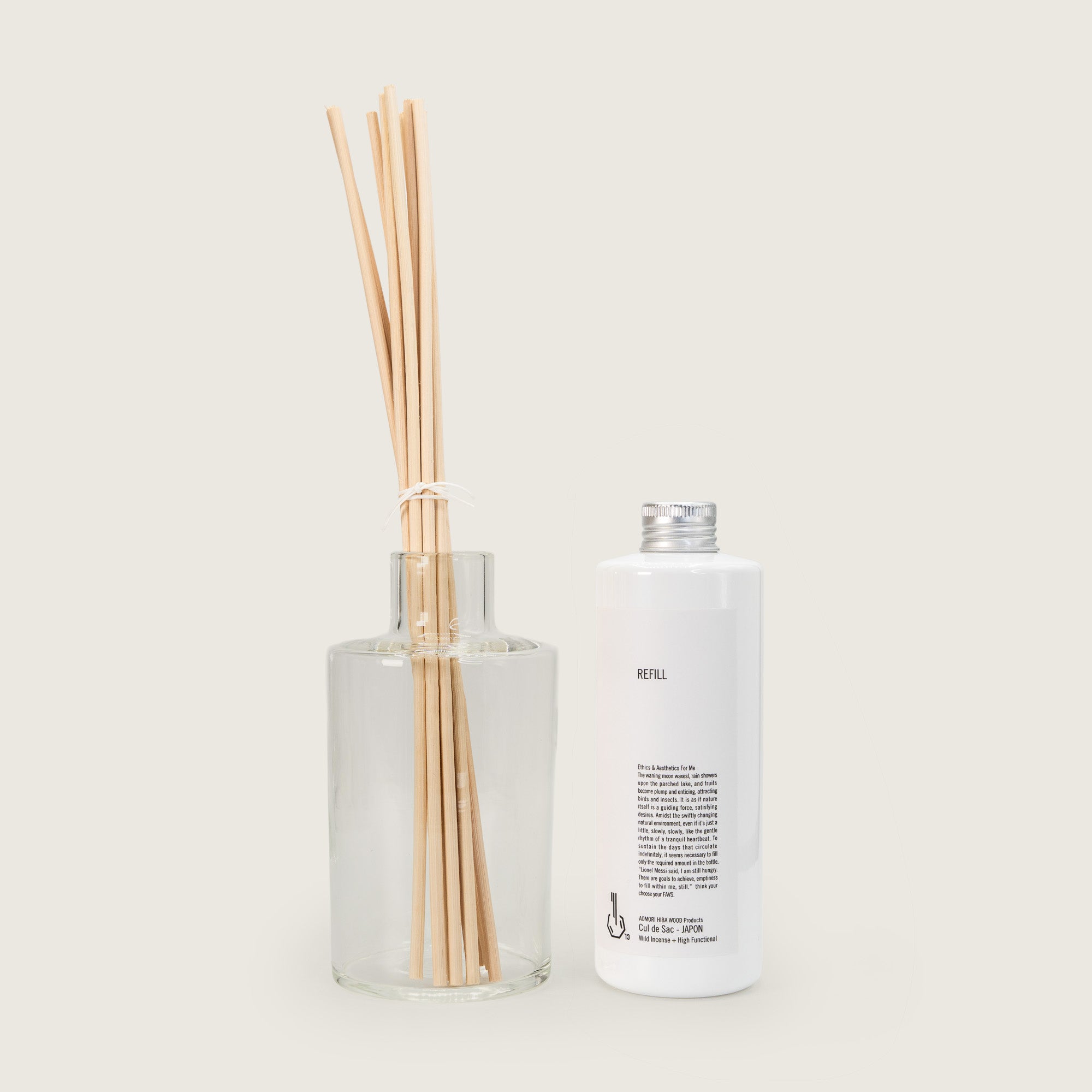 Hiba Wood Diffuser Liquid Set